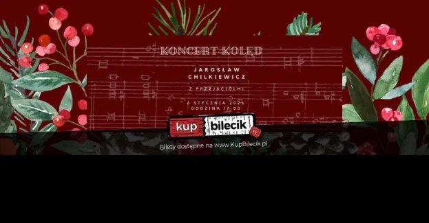 Zapraszamy 6 stycznia 2026 roku do Goleniowski Dom Kultury, Goleniów, ul. Słowackiego 1.